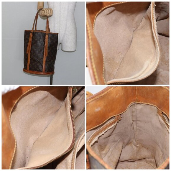 LOUIS VUITTON Monogram Bucket GM Shoulder Bag Vintage - Picture 15 of 15